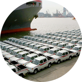 Export of complete vehicles